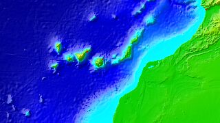 map1041, Kanarieöarna, Spanien