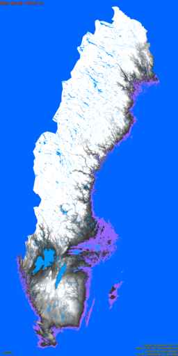 Sverige, utan etiketter, HNH +40,0 m