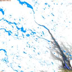 Jokkmokk, med etiketter, HNH +40,0 m