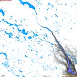 Jokkmokk, med etiketter, HNH +55,0 m