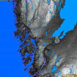 Uddevalla, with labels, SLR +7.2 m